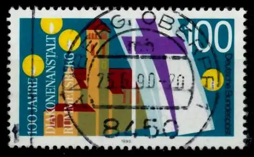 BRD 1990 Nr 1467 zentrisch gestempelt 85211A