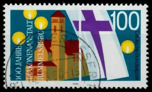 BRD 1990 Nr 1467 zentrisch gestempelt 852112