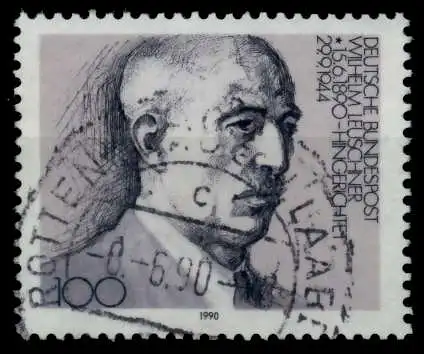 BRD 1990 Nr 1466 zentrisch gestempelt 85212A