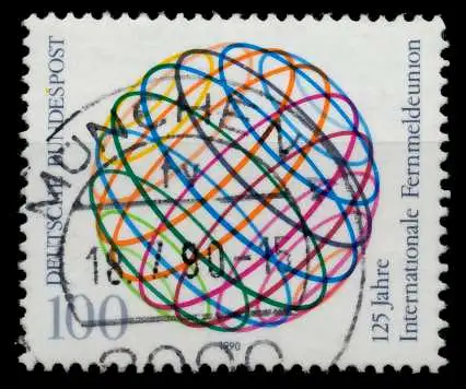 BRD 1990 Nr 1464 zentrisch gestempelt 8521D6