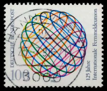 BRD 1990 Nr 1464 zentrisch gestempelt 8521FA