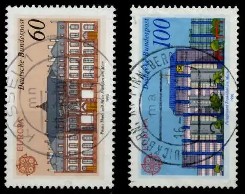 BRD BUND 1990 Nr 1461-1462 zentrisch gestempelt 85226A