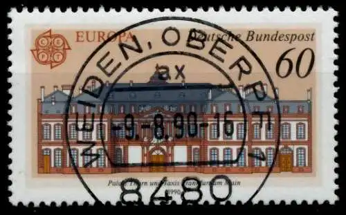 BRD BUND 1990 Nr 1461 zentrisch gestempelt 85227A