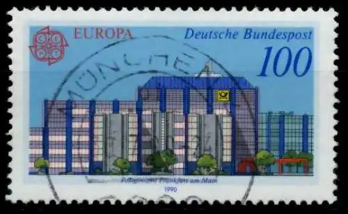 BRD BUND 1990 Nr 1462 zentrisch gestempelt 8522AE