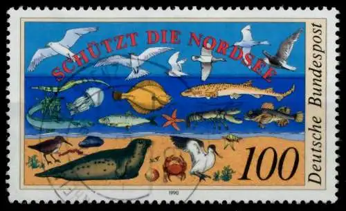 BRD 1990 Nr 1454 zentrisch gestempelt 852396