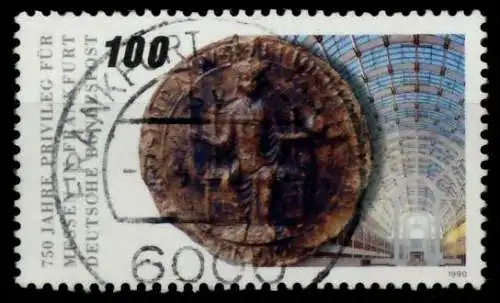 BRD 1990 Nr 1452 zentrisch gestempelt 85244E