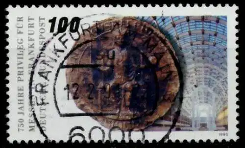 BRD 1990 Nr 1452 zentrisch gestempelt 85243A