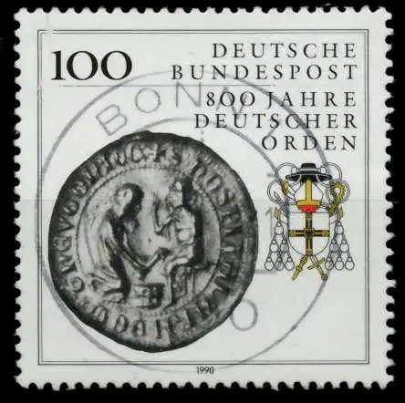 BRD 1990 Nr 1451 zentrisch gestempelt 852476