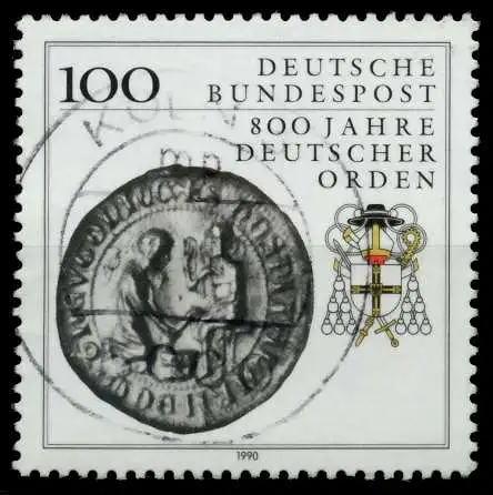 BRD 1990 Nr 1451 zentrisch gestempelt 85446A