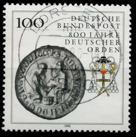 BRD 1990 Nr 1451 zentrisch gestempelt 85249E