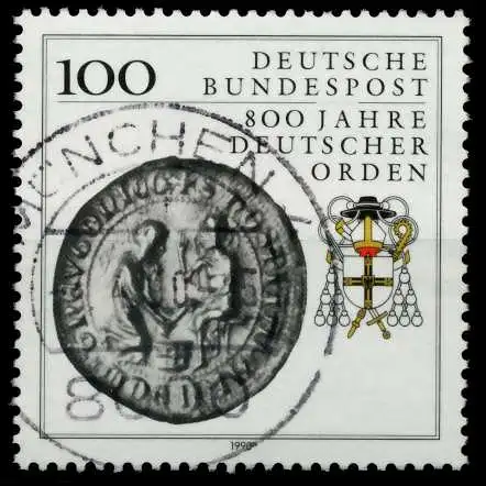 BRD 1990 Nr 1451 zentrisch gestempelt 854472