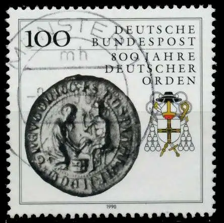 BRD 1990 Nr 1451 zentrisch gestempelt 854476