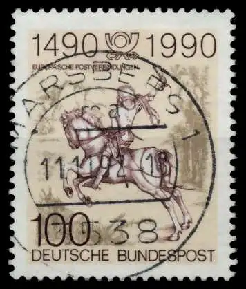 BRD BUND 1990 Nr 1445 zentrisch gestempelt 854526