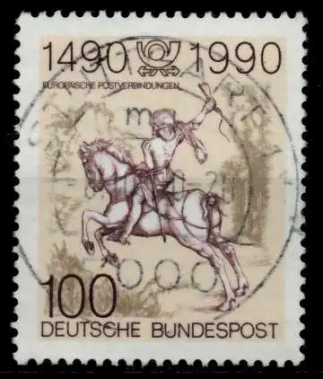 BRD BUND 1990 Nr 1445 zentrisch gestempelt 854552