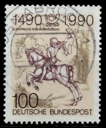 BRD BUND 1990 Nr 1445 zentrisch gestempelt 854532