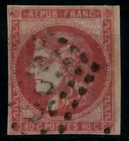 FRANKREICH 1870 Nr 44a gestempelt 8546DA