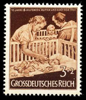 3. REICH 1944 Nr 869 postfrisch S60C21E