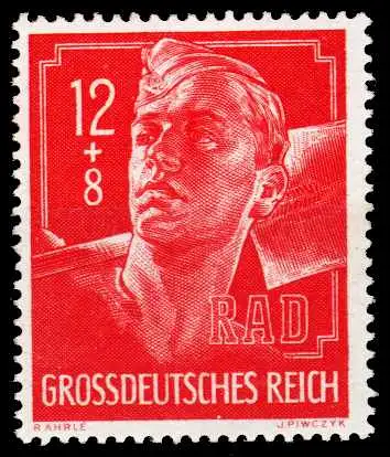 3. REICH 1944 Nr 895 postfrisch S60C30A