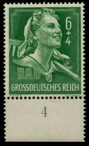 3. REICH 1944 Nr 894 postfrisch URA 8548FA