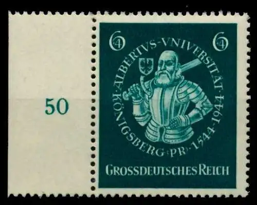 3. REICH 1944 Nr 896 postfrisch SRA 8549B6