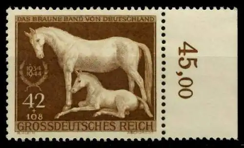3. REICH 1944 Nr 899 postfrisch ORA 854BB6