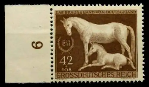 3. REICH 1944 Nr 899 postfrisch URA 854BCE