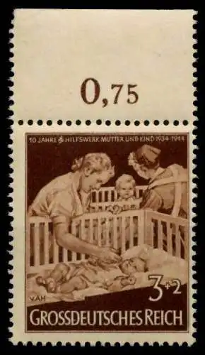 3. REICH 1944 Nr 869 postfrisch ORA 85944A