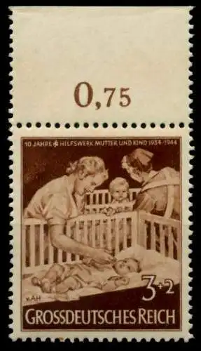 3. REICH 1944 Nr 869 postfrisch ORA 859462