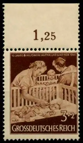 3. REICH 1944 Nr 869 postfrisch ORA 859466