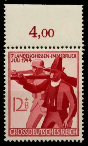 3. REICH 1944 Nr 898 postfrisch ORA 85955A