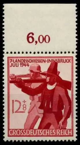 3. REICH 1944 Nr 898 postfrisch ORA 859552