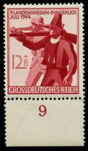 3. REICH 1944 Nr 898 postfrisch URA 8595BA