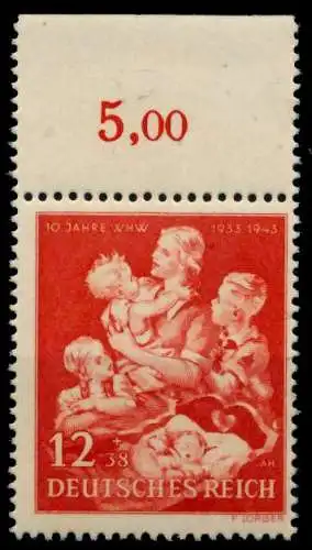 3. REICH 1943 Nr 859 postfrisch ORA 8597AE