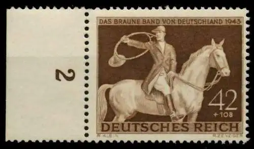 3. REICH 1943 Nr 854 postfrisch URA 859932