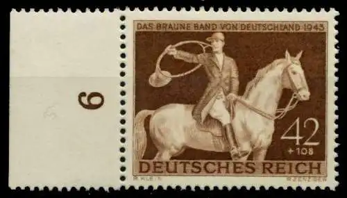 3. REICH 1943 Nr 854 postfrisch URA 85991A