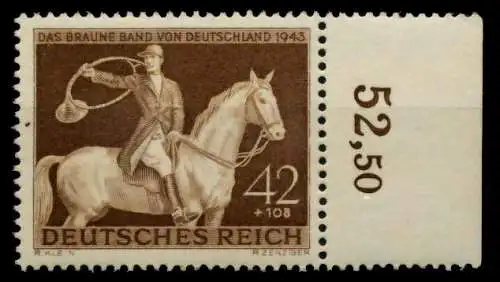 3. REICH 1943 Nr 854 postfrisch ORA 8599E2