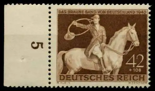 3. REICH 1943 Nr 854 postfrisch URA 8599CE