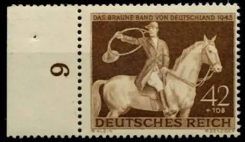 3. REICH 1943 Nr 854 postfrisch URA 8599DA