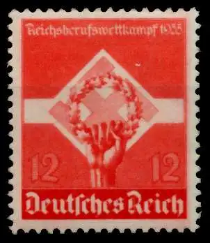 3. REICH 1935 Nr 572y ungebraucht 85D63A