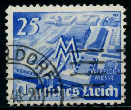 3. REICH 1940 Nr 742 gestempelt 85D7DE