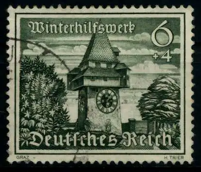 3. REICH 1939 Nr 733 gestempelt 85D87A