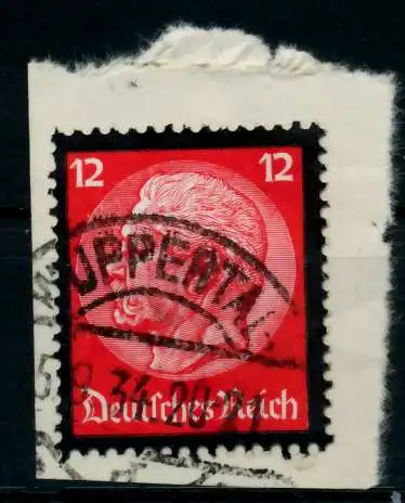 3. REICH 1934 Nr 552 gestempelt Briefst³ck zentrisch 8645F6