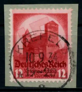 3. REICH 1934 Nr 547 gestempelt Briefst³ck zentrisch 86465A