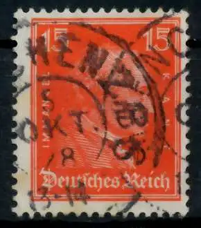 D-REICH 1926 Nr 391 gestempelt 86487A