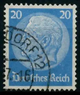 3. REICH 1933 Nr 521 gestempelt 86737E