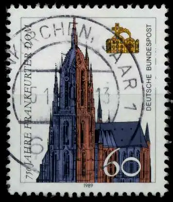 BRD 1989 Nr 1434 zentrisch gestempelt 86DFCE