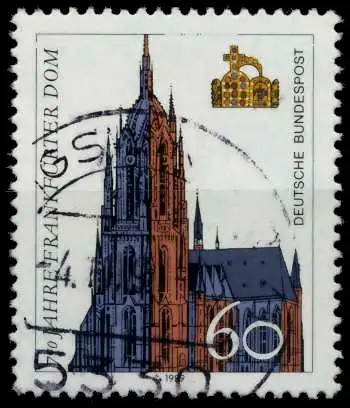 BRD 1989 Nr 1434 zentrisch gestempelt 86DFB2