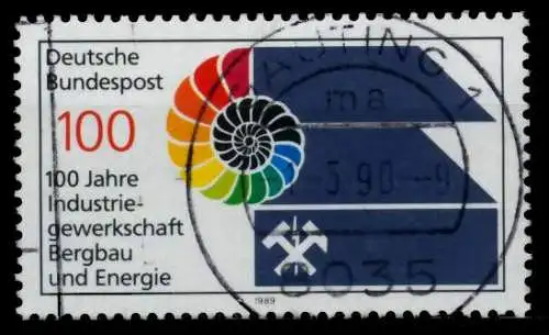 BRD 1989 Nr 1436 zentrisch gestempelt 86E06A