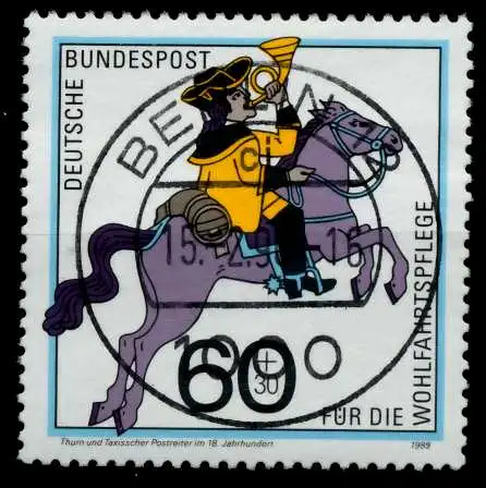 BRD 1989 Nr 1437 zentrisch gestempelt 86E096