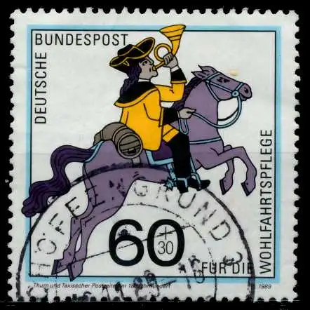 BRD 1989 Nr 1437 gestempelt 86E0BA